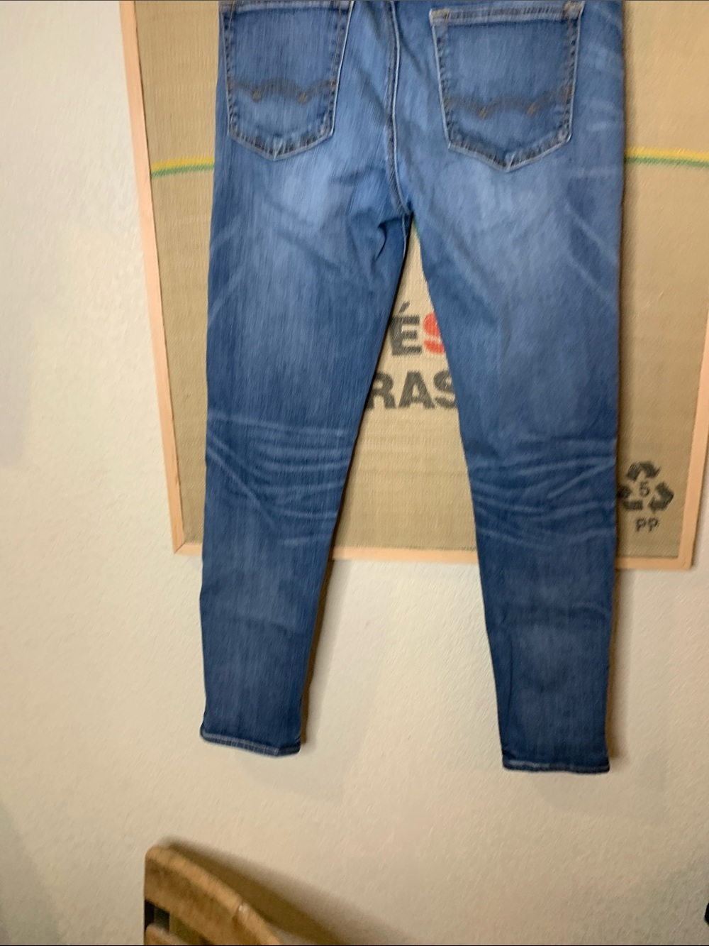 American Eagle Outfitters Women’s Skinny Jeans - Dark Blue Wash - Picture 2 of 9